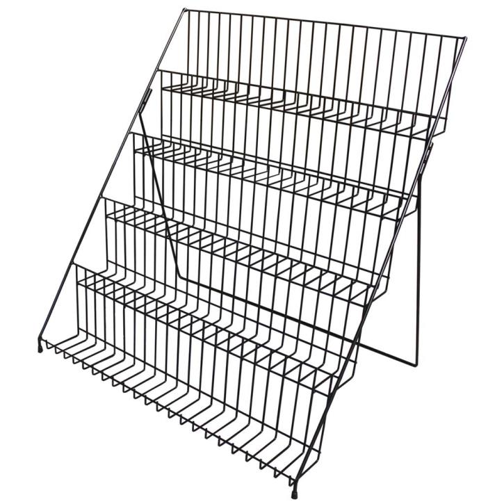 Grusskartenstand schwarz