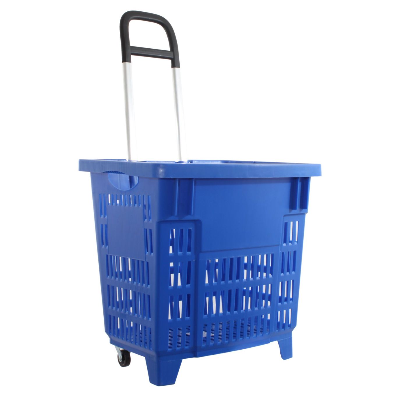 Einkaufstrolley Einkaufskorb 55 Liter BLAU