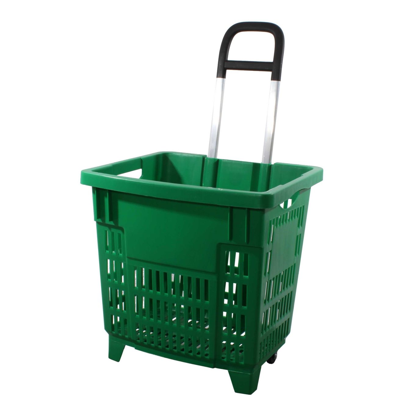 Einkaufstrolley Einkaufskorb 55 Liter GRÜN