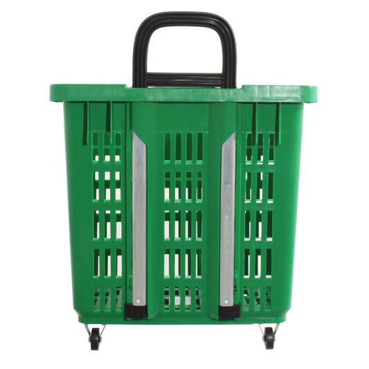 Einkaufstrolley Einkaufskorb 55 Liter GRÜN