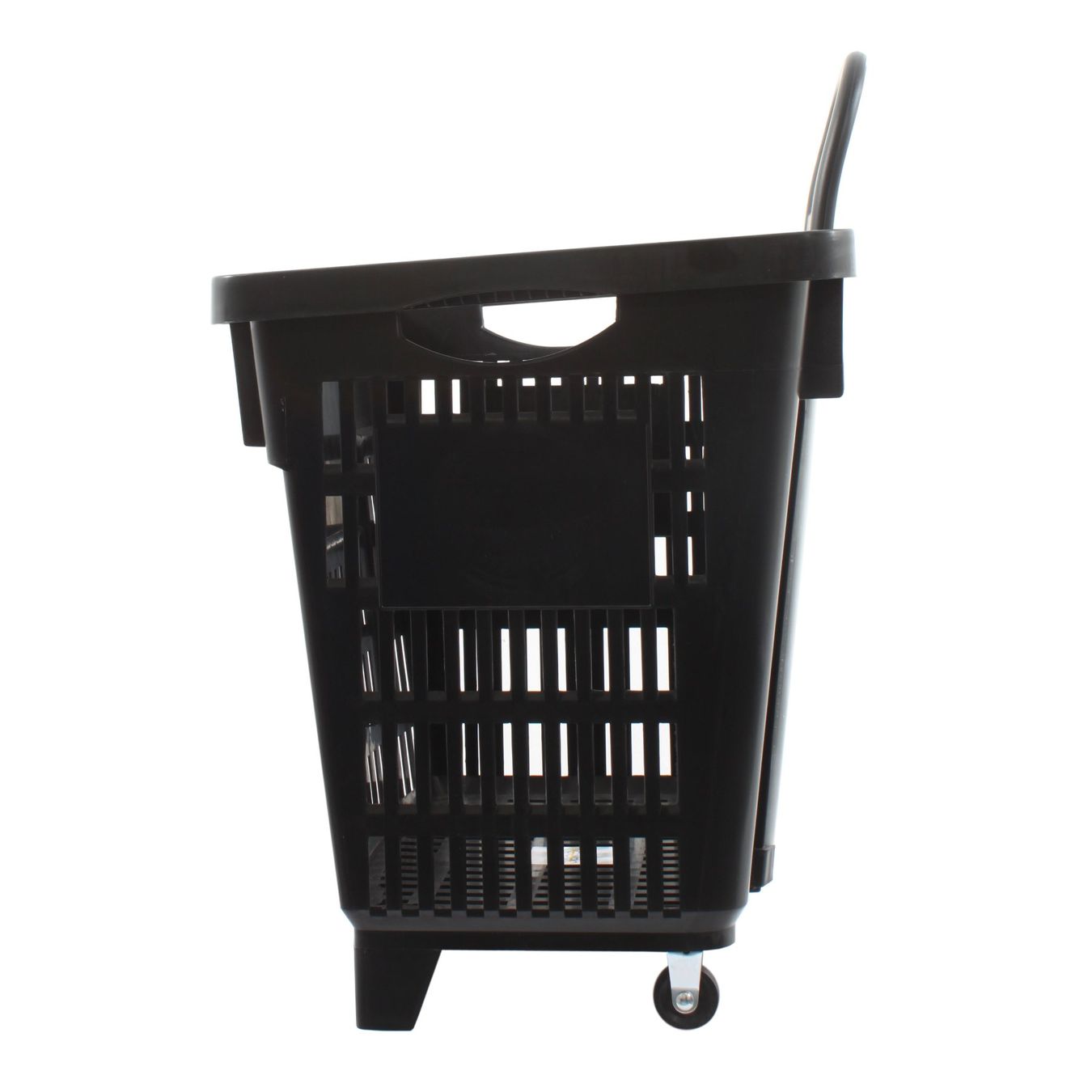 Einkaufstrolley Einkaufskorb 55 Liter SCHWARZ