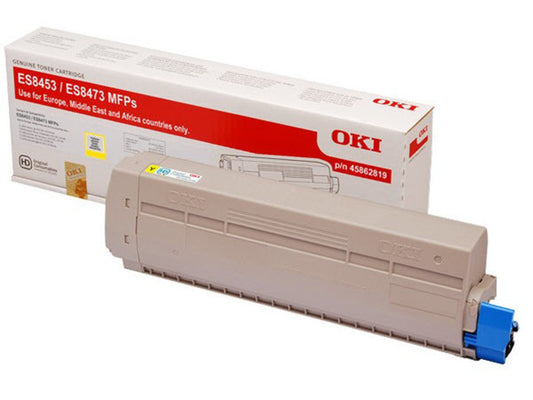 OKI Executive Series - Toner gelb - für OKI ES8453/ES8473/ES8483 - 10'000 Seiten A4