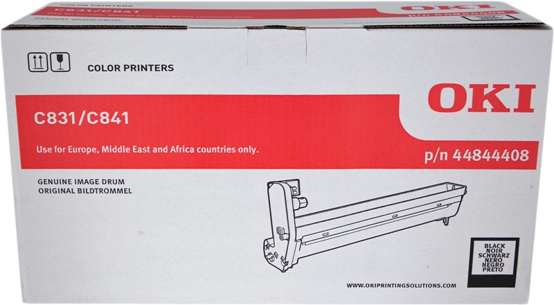 OKI - Trommel - Schwarz - 30000 Seiten - für OKI C822dn, 822n, 831cdtn, 831DM, C831dn, C831n, C841cdtn, C841dn, C841n