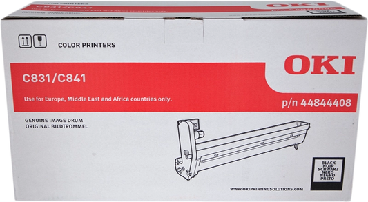 OKI - Trommel - Schwarz - 30000 Seiten - für OKI C822dn, 822n, 831cdtn, 831DM, C831dn, C831n, C841cdtn, C841dn, C841n