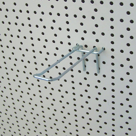 Lochplatten Doppelhaken für Lochblech, Länge 100mm, 100x Stück