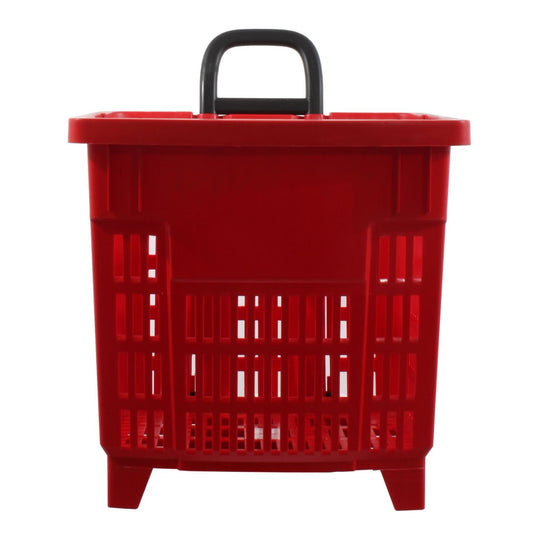 Einkaufstrolley Einkaufskorb 55 Liter ROT