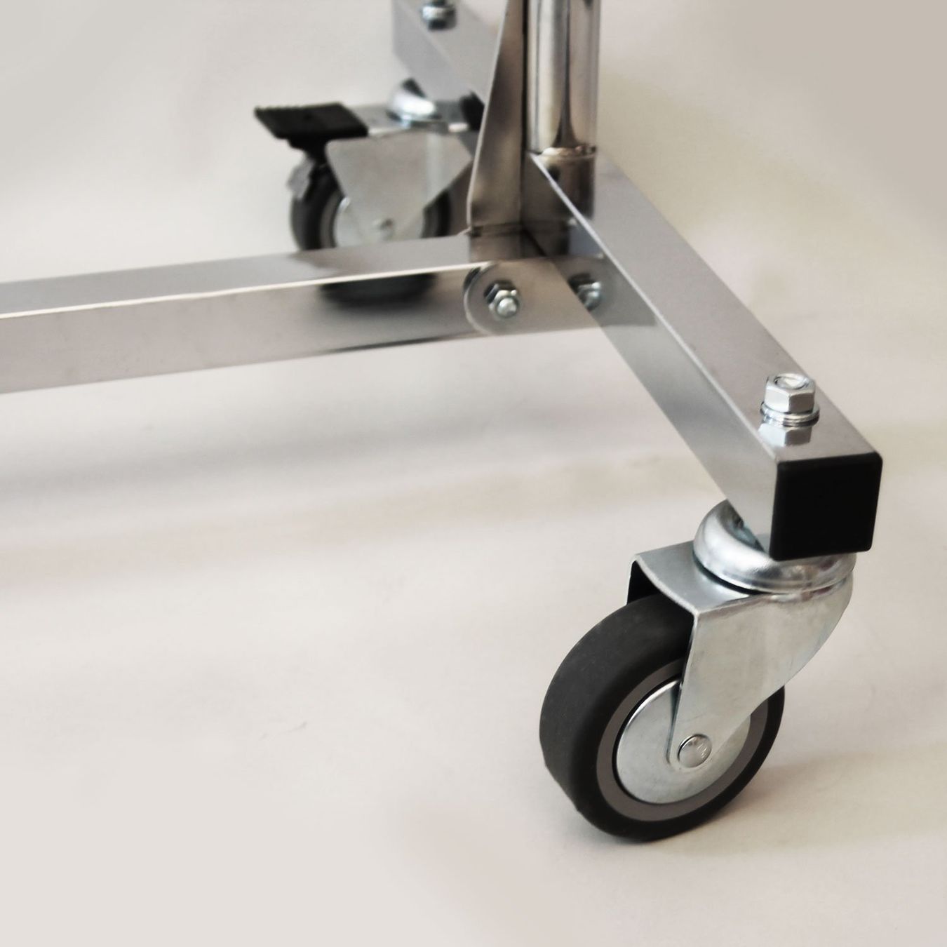 Konfektionsständer klappbar - 100 cm, verchromt, 100kg