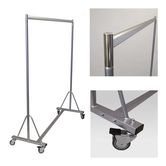 Profi-Kleiderständer, sehr stabil, 160 cm, 150 kg Traglast