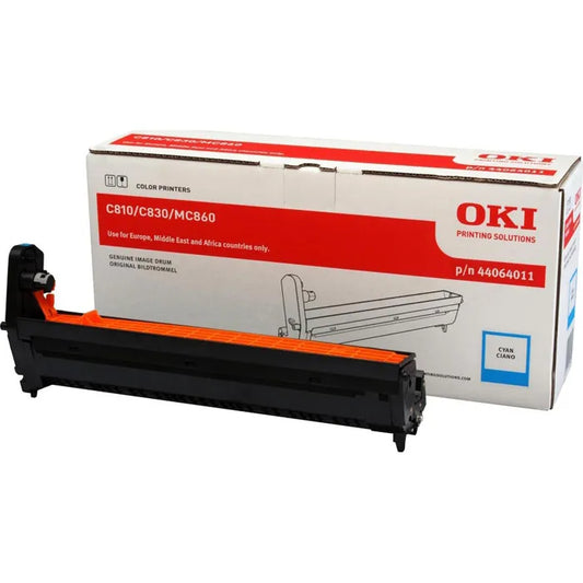 OKI - tambour - kit - cyan - 20000 pages - pour OKI MC851, MC860, MC861, C801, 810, 821, 830 