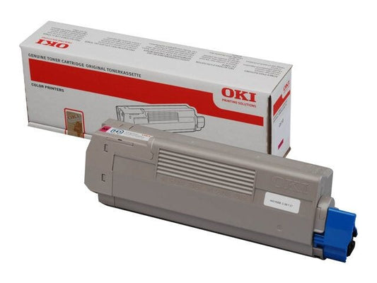 OKI - Tonerpatrone - 1 x Magenta - 6000 Seiten - für OKI C610dn, 610dtn, 610n