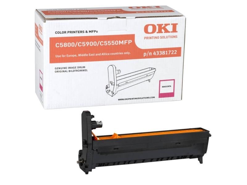 OKI - Tambour - Kit - magenta - 20000 pages - pour OKI C5550 MFP, 5800dn, 5800Ldn, 5800n, 5900cdtn, 5900dn, 5900dtn, 5900n 