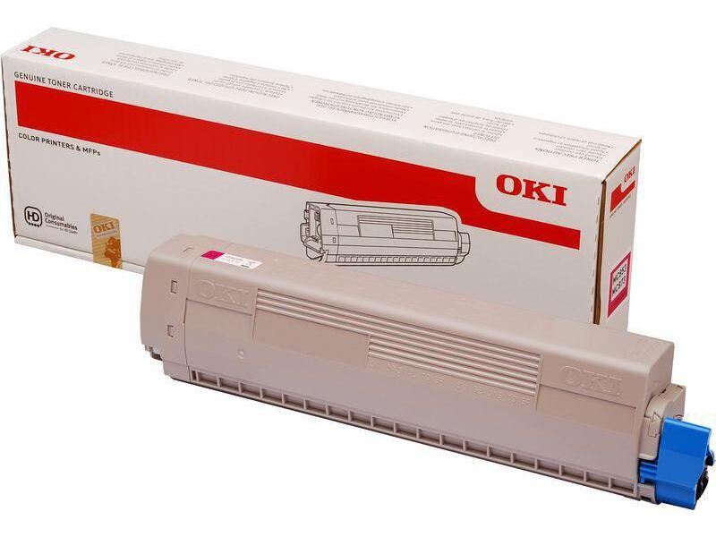 OKI - Magenta - originale - cartouche de toner - pour OKI MC853dn, MC853dnct, MC853dnv, MC873dn, MC873dnc, MC873dnct, MC873dnv, MC873dnx 