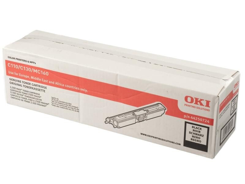 OKI - Tonerpatrone - 1 x Schwarz - 2500 Seiten - für OKI MC160n, C110, 130n