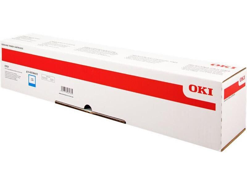 OKI - Tonerpatrone - 1 x Cyan - 24000 Seiten - für C931