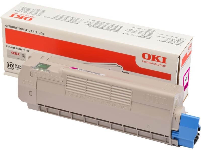 OKI - magenta - originale - cartouche de toner - pour C612dn, 612n