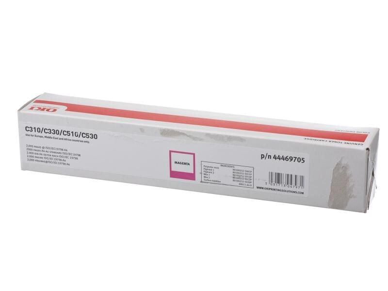 OKI - cartouche de toner - 1 x magenta - 2000 pages - pour OKI MC352, MC361, MC362, MC562, C310, 330, 510, 511, 530, 531 