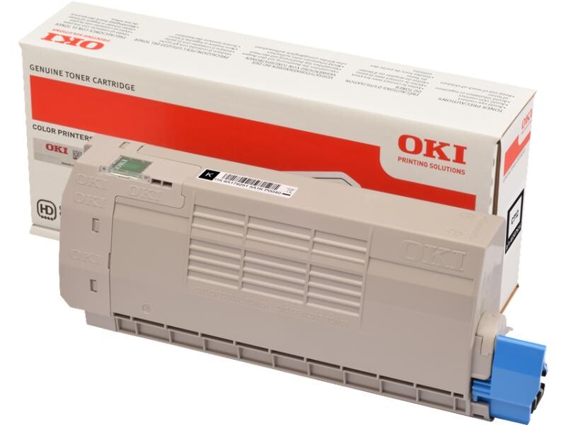 OKI - Schwarz - Original - Tonerpatrone - für C712dn, 712n