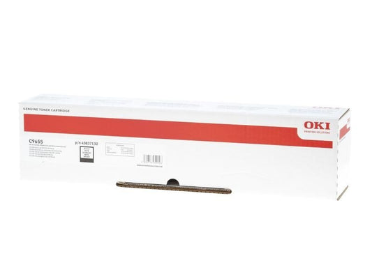 OKI - Tonerpatrone - 1 x Schwarz - 22000 Seiten - für OKI C9655dn, 9655hdn, 9655hdtn, 9655n