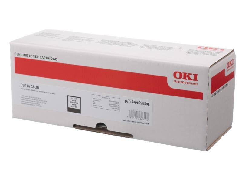 OKI - Cartouche de toner - 1 x noir - 5000 pages - pour OKI C510dn, 530dn 