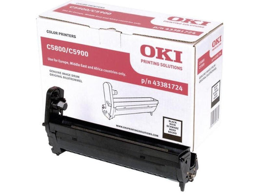 OKI - tambour - kit - noir - 20000 pages - pour OKI C5550 MFP, 5800dn, 5800Ldn, 5800n, 5900cdtn, 5900dn, 5900dtn, 5900n 