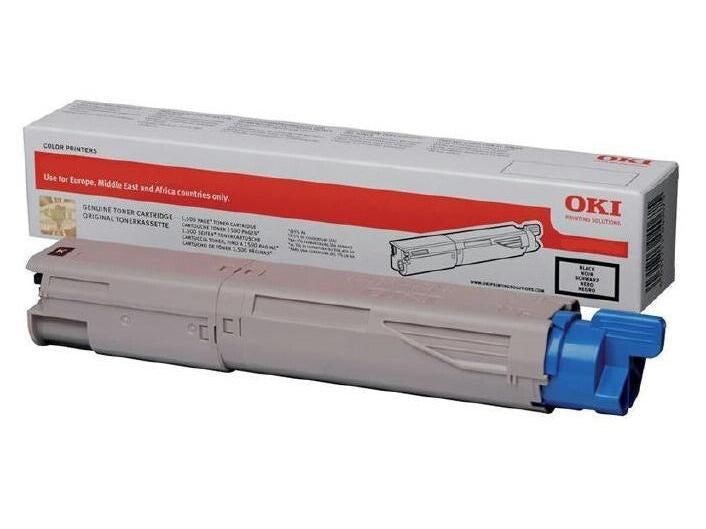 OKI - Schwarz - Original - Tonerpatrone - für OKI MC853dn, MC853dnct, MC853dnv, MC883dn, MC883dnv, MC883dnct,MC873dn, MC873dnc, MC873dnct, MC873dnv, MC873dnx