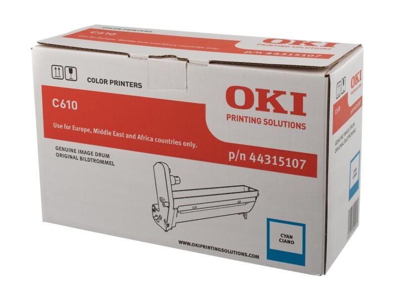 OKI - Trommel - Kit - Cyan - 20000 Seiten - für OKI C610dn, 610dtn, 610n