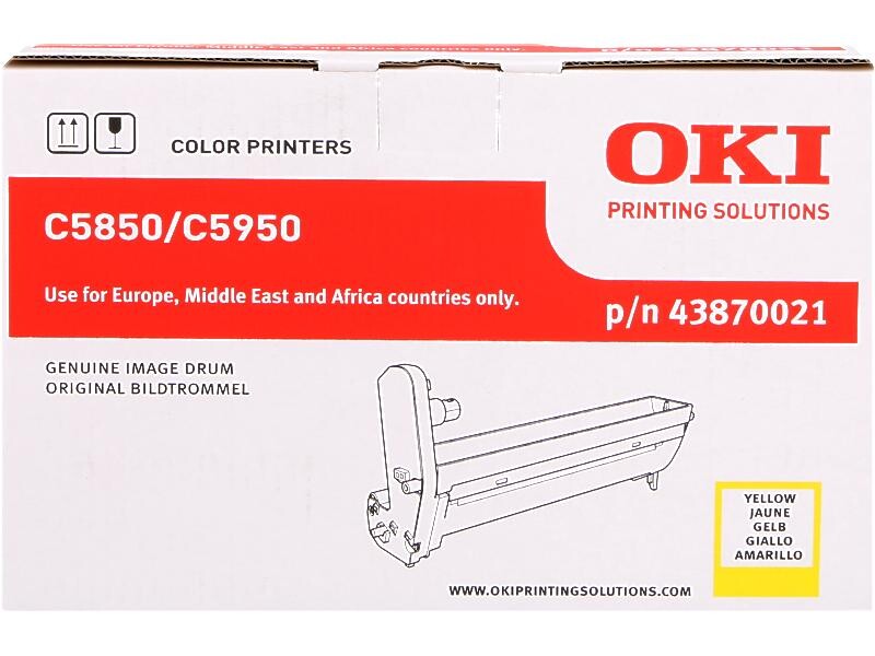 OKI - tambour - kit - jaune - 20000 pages - pour OKI MC560dn, MC560n, C5850dn, 5850n, 5950cdtn, 5950dn, 5950dtn, 5950n 