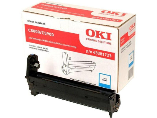 OKI - tambour - kit - cyan - 20000 pages - pour OKI C5550 MFP, 5800dn, 5800Ldn, 5800n, 5900cdtn, 5900dn, 5900dtn, 5900n 