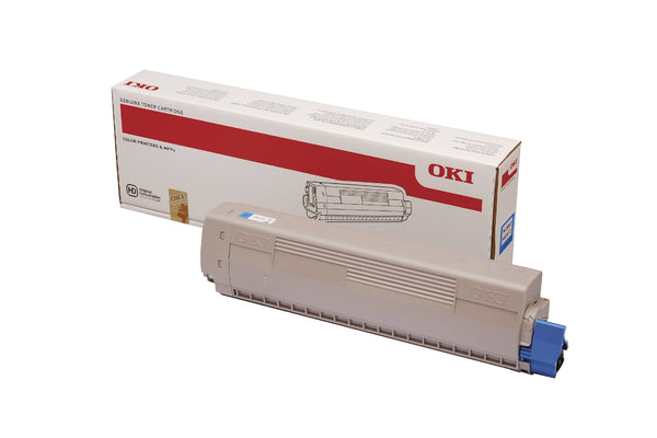 OKI - Toner cyan - für OKI MC853/MC873/MC883 - 7'300 Seiten A4