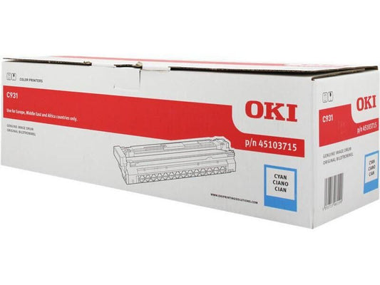 OKI - tambour - kit - cyan - 40000 pages - pour OKI C911dn, 931, 931dn