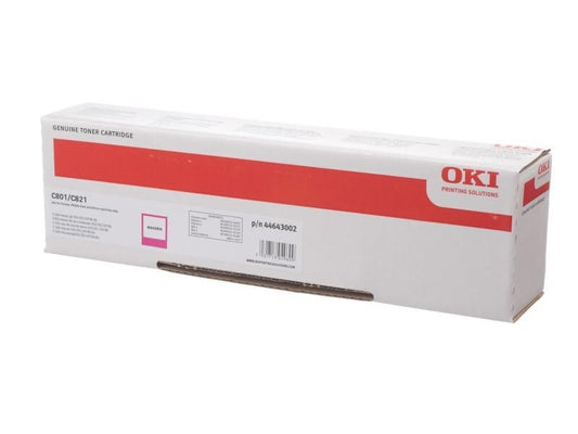 OKI - cartouche de toner - 1 x magenta - 7300 pages - pour OKI C801dn, 801n, 821dn, 821n 