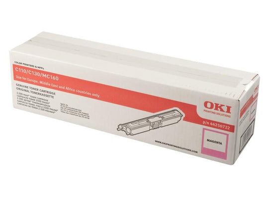 OKI - cartouche de toner - 1 x magenta - 2500 pages - pour OKI MC160n, C110, 130n 