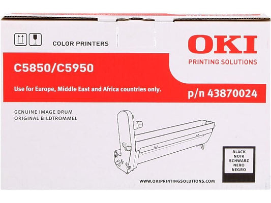 OKI - tambour - kit - noir - 20000 pages - pour OKI MC560dn, MC560n, C5850dn, 5850n, 5950cdtn, 5950dn, 5950dtn, 5950n 