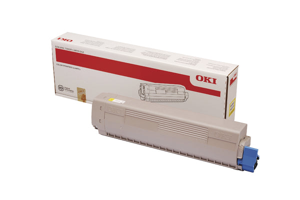 OKI - Toner Gelb - für OKI MC853/MC873/MC883 - 7'300 Seiten A4